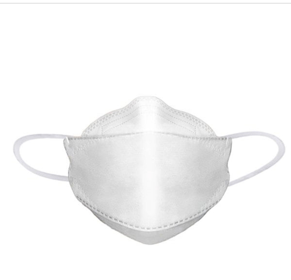 N95. Dent-X FN 10/Pack.5-Layer Mask. Made in Canada. WHITE.